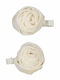 Abel & Lula Set of Kids Hair Clips with Bobby Pin Flower in Beige Color 2pcs