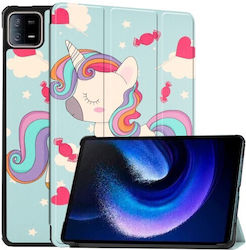 Tri--fold Βάση Στήριξης Flip Cover Piele Multicolor Xiaomi Pad 6, Pad 6 Pro 660203166F