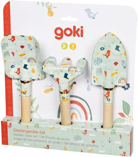 Goki Играчки За Градинарство От Дърво За Възраст 3+ 3 Бр
