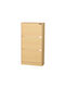 Holz Schuhschrank Mia Natural 60x24x115cm