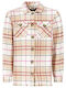 Kids Checked Shirt Long Sleeve Brown