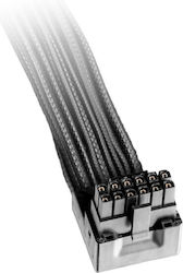Be Quiet 12-polig - 12-polig Kabel 0.7m Schwarz (BC073) Be Quiet 12-polig - 12-polig Kabel 0.7m Schwarz (BC073)