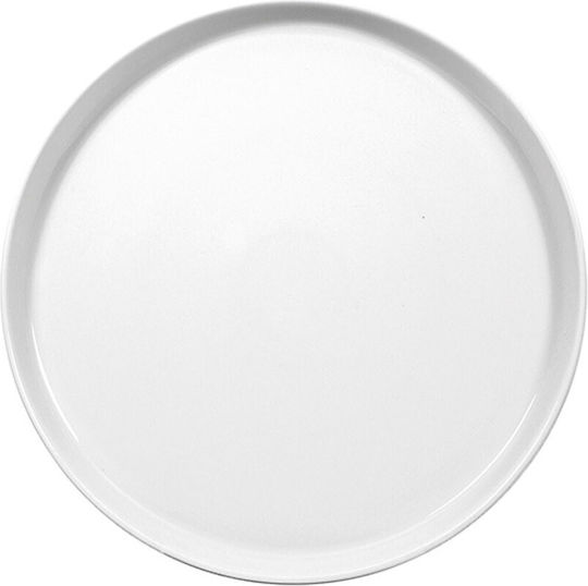 Güral Porselen Bilbao Plate Shallow made of Porcelain White with Diameter 21cm