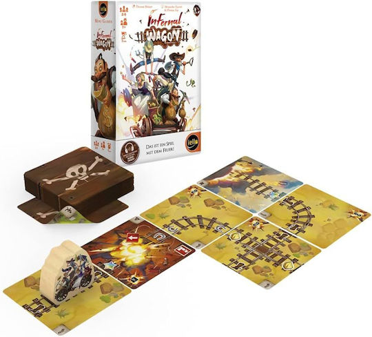 Настолна игра Infernal Wagon за 2-5 играчи 7+ години (EN) Iello