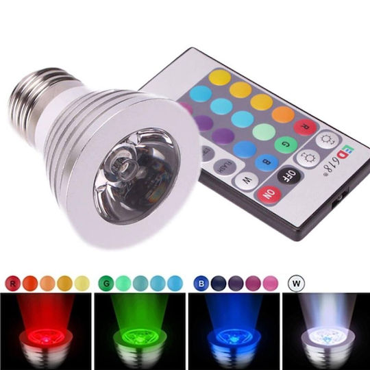 Smart Bulb LED 5W for Socket E27 RGB Dimmable