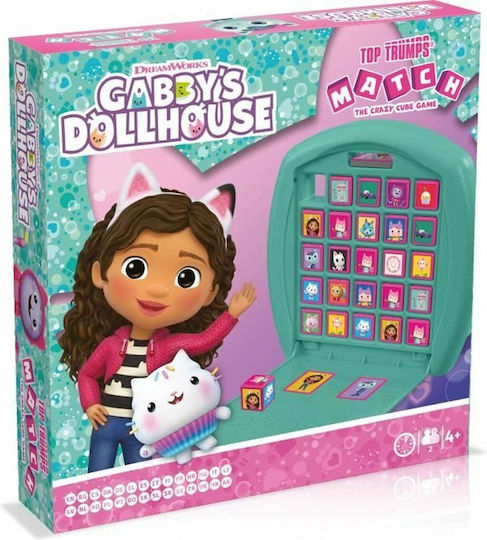 Настолна игра Match - Gabby's Dollhouse за 2 играчи 4+ години WM04252-ML1-6 (EN) Winning Moves
