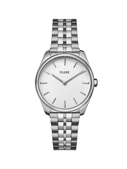 Cluse Uhr mit Silber Metallarmband