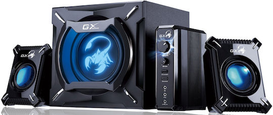 Genius GX Gaming SW-G2.1 2000 Ver. II 2.1 Speakers 45W Black