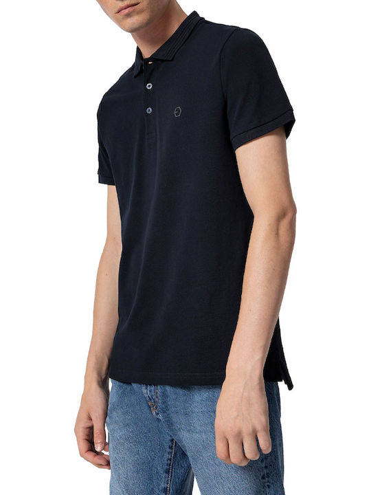 Tiffosi Herren Kurzarmshirt Polo BLUE