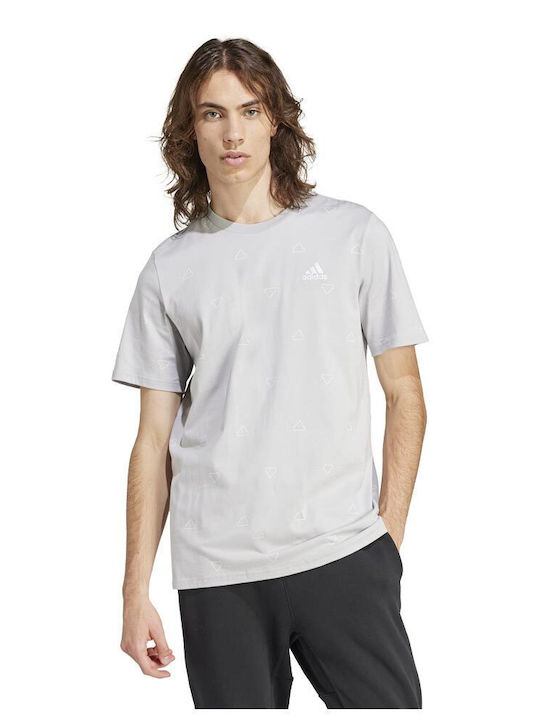 Adidas Herren T-Shirt Kurzarm Weiß