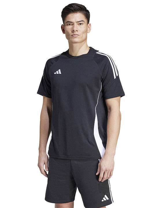 Adidas Tiro 24 Men's Athletic T-shirt Short Sleeve Black