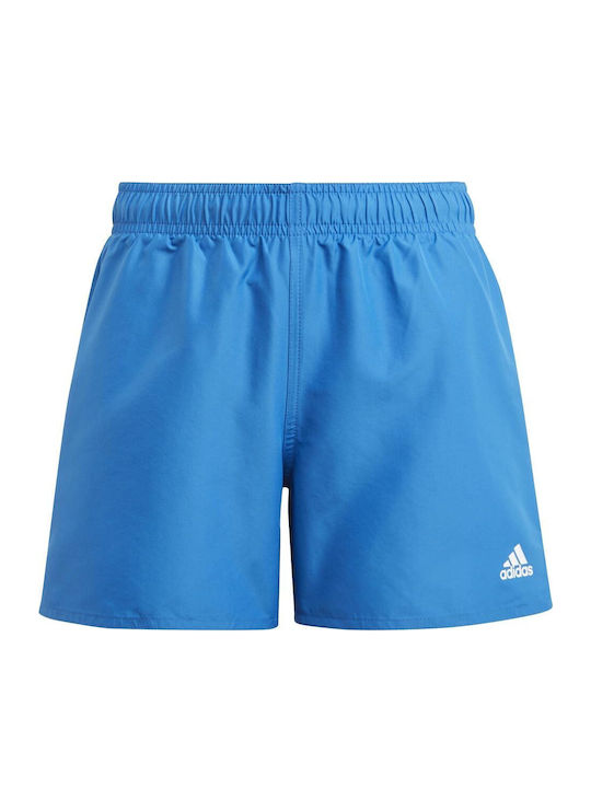 adidas Classic Badge Of Sport Kids Swimwear Swim Shorts Light Blue