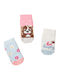 Vtex Socks Kids' Socks Be Happy Multicolored 3 Pairs