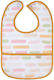 Baby Jem Bib Fabric with Pocket Pastel Stripes
