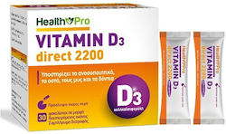 Health Pro Vitamina D3 2200iu 30 pliculețe