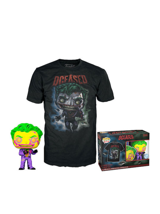 Funko Pop! Tees Movies: DC Comics - Joker M (Bl...