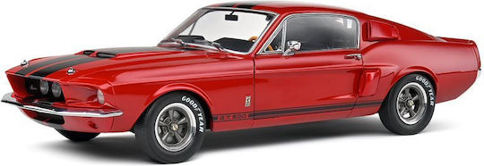 Solido Shelby Mustang Gt500 Modeling Figure Car Red in Scale 1:18