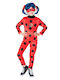 Costum de Carnaval pentru Copii Miraculous Buburuza Miraculous Ladybug Premium