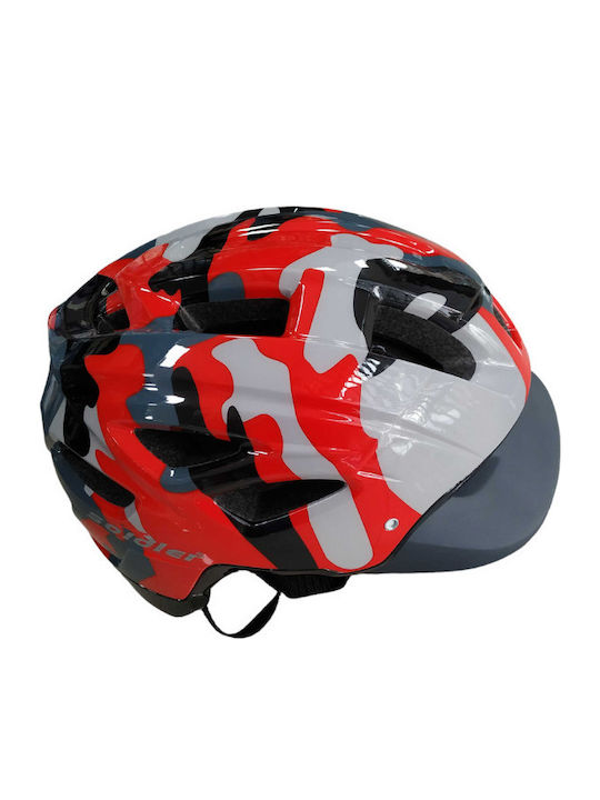 S56-52-MIX Bicycle Helmet Red