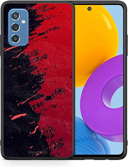 Smartfits Paint Umschlag Rückseite Rot (Galaxy M52) 7634949505179_43313290313883