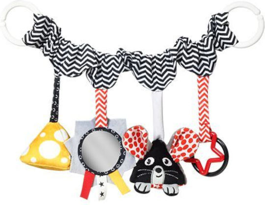 Babyono Cot And Stroller Chain With Mirror Cheese Skip For Newborns