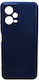 SiiPro Soft Umschlag Rückseite Metallisch 2mm Marineblau (Poco X5)