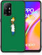 Smartfits Bush Man Back Cover Πράσινο (Oppo A94)
