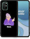Smartfits Grandma Mood Black Back Cover Μαύρο (OnePlus 8T)