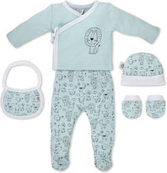 Interbaby Σετ Ρούχων Νεογέννητου 4τμχ