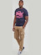 Neon Vl T-shirt Navy Blue