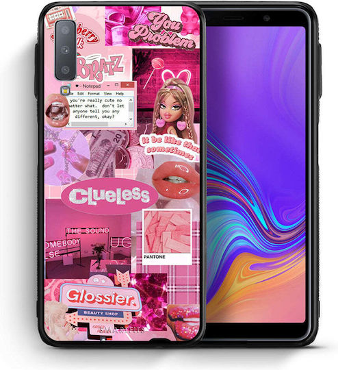 Smartfits Love Back Cover Roz (Galaxy A7 2018)
