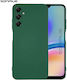 Sonique Back Cover Silicone Green (Galaxy A05s)