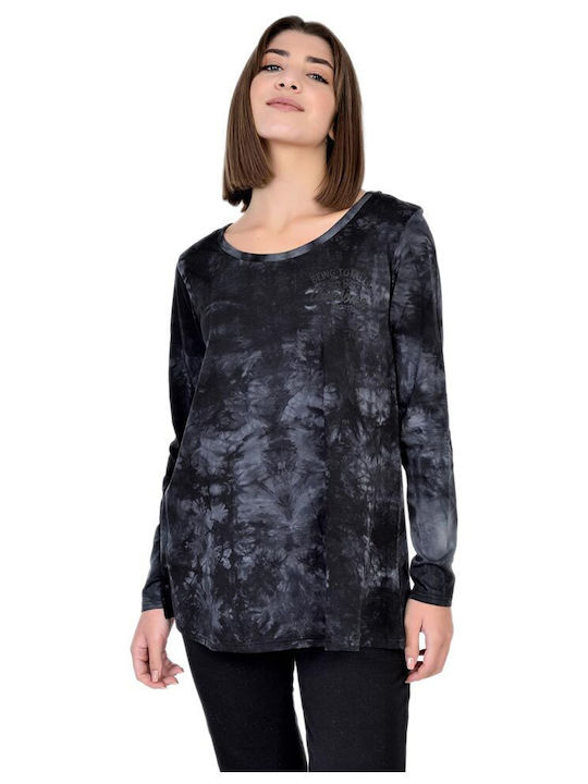 Target Women's Summer Blouse Cotton Long Sleeve Black