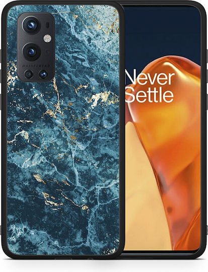 Smartfits Marble Blue Back Cover Μπλε (OnePlus 9 Pro)