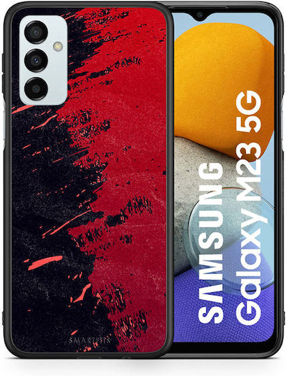 Smartfits Red Paint Back Cover Κόκκινο (Galaxy M23)