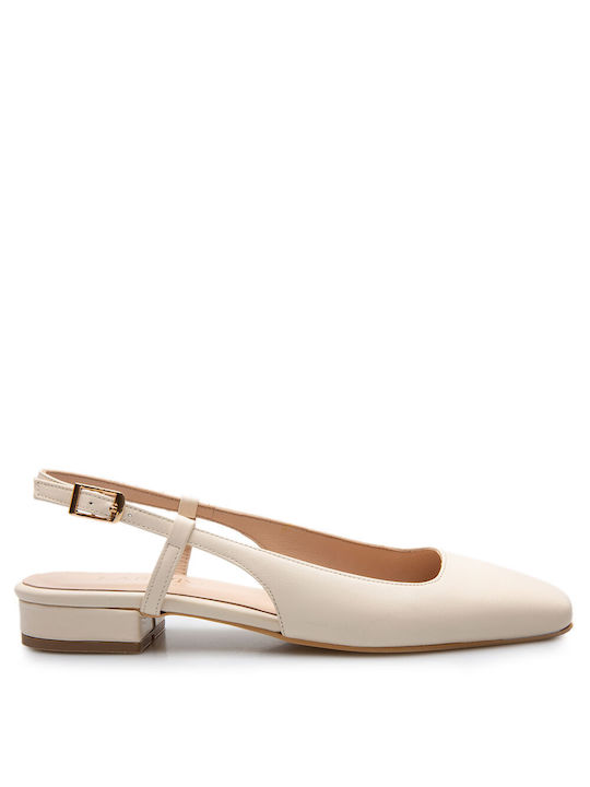 Labrini Ballerinas Alb