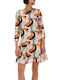 Pennyblack All Day 3/4 Sleeve Mini Dress Multicolour