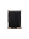 Plastona Shower Curtain Fabric 180x200cm Black (black)