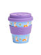 QuyCup Becher Kunststoff mit Deckel 250ml