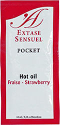 Extase Sensuel Stimulant Ulei cu Parfum Căpșună 10ml