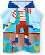 Boboli Kinder Strandponcho Mehrfarbig