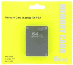 64mb Memory Card Playstation 2 Κάρτα Μνήμης για PS2
