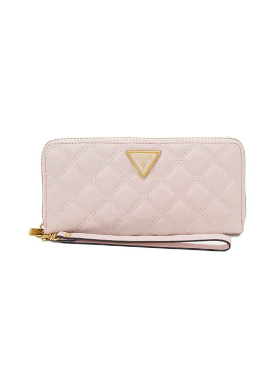 Guess Giully Slg Large Women's Wallet Cards Pink