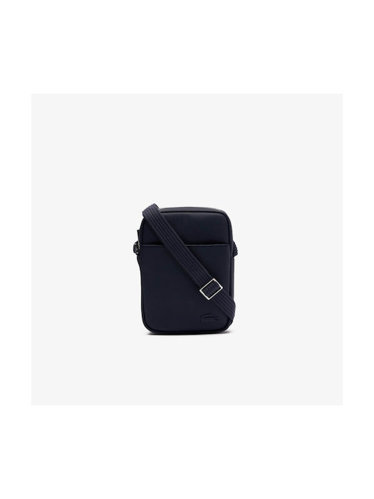 Lacoste Artificial Leather Sling Bag with Zippe...