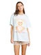 Volcom Γυναικείο T-shirt Πολύχρωμο