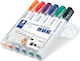 Staedtler Whiteboard Markers 6mm Multicolour 6pcs