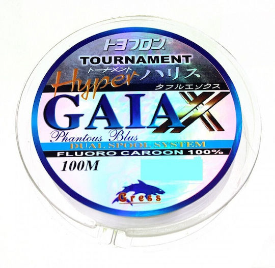 Gaia Products Fluorocarbon Fishing Line 100m / 0.4mm