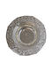 Etoile Salatieră Aluminiu Argintiu 33x33cm 1buc