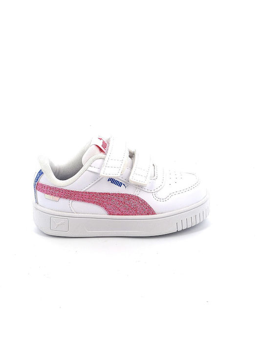 Puma Παιδικά Sneakers Carina Street Λευκά