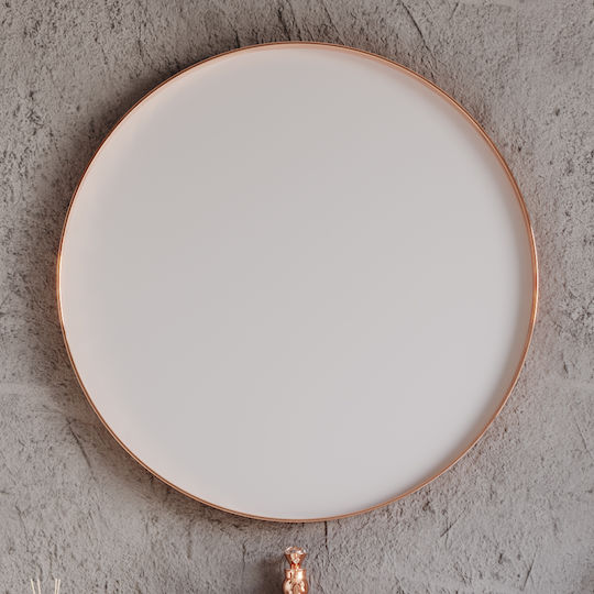 Martin 3MFIO080RWHM Καθρέπτης 80x80cm Braun Martin 3MFIO080RWHM Καθρέπτης 80x80cm Braun